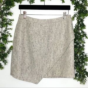 H&M Asymmetrical Sparkly Mini Skirt